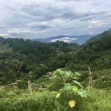 Mountains near Atima