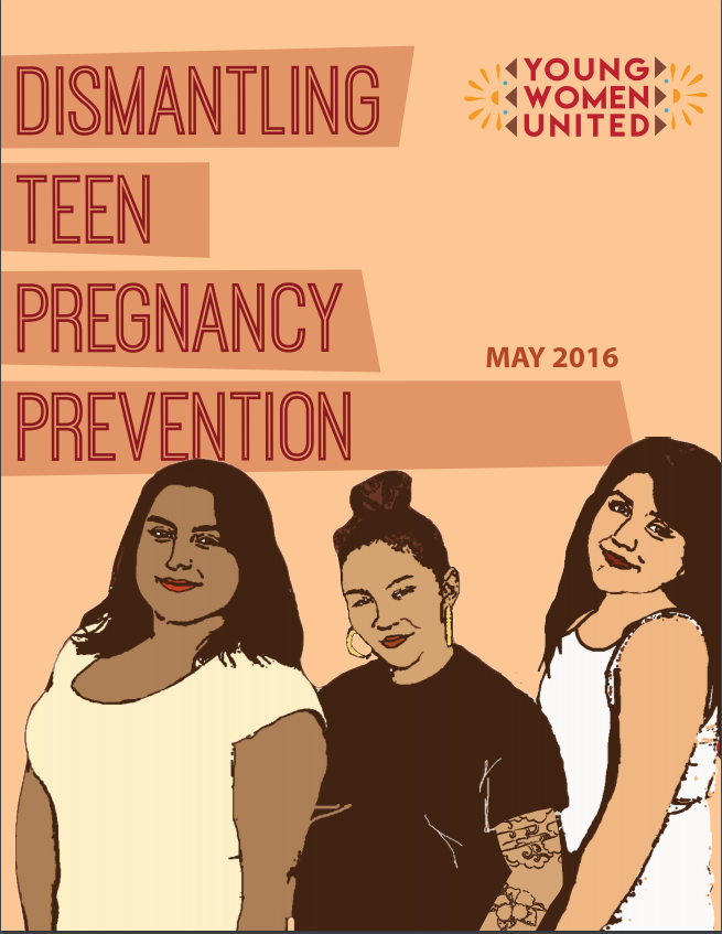 Cover to the publication Dismantling Teen Pregnancy Prevention