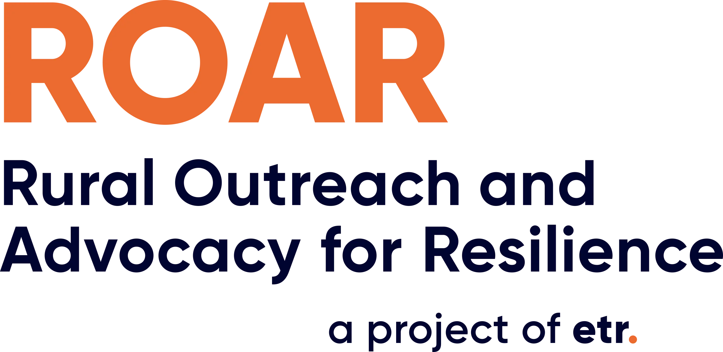 Rural Outreach and Advocacy for Resilience (ROAR): a project of ETR