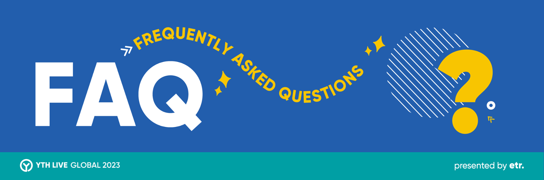 FAQ banner