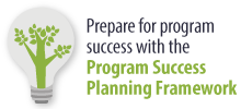 Prepare for program success with the Program Success Planning Framework